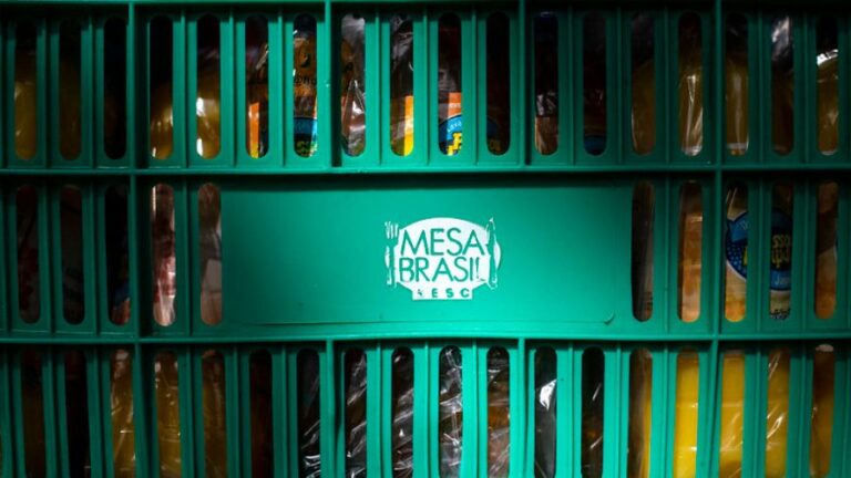 Mesa Brasil já distribuiu cerca de 3,5 milhões de kg de alimentos em 2023