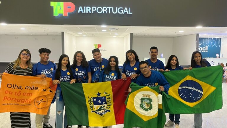 Partiu, Portugal!  Grupo de 18 alunos e dois professores cearenses embarcaram para intercâmbio