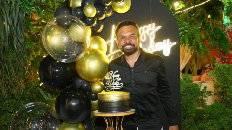Juninho Batista aniversaria e reúne amigos no Jardins Lounge