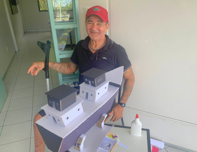Com produção de fanzines, pacientes relembram momentos vividos na Casa de Cuidados do Ceará