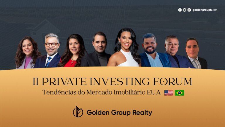 Golden Group Realty apresenta evento imperdível para Profissionais e Investidores do Mercado ImobiliárioEvento exclusivo reúne renomados palestrantes e profissionais para debater tendências do Mercado.
