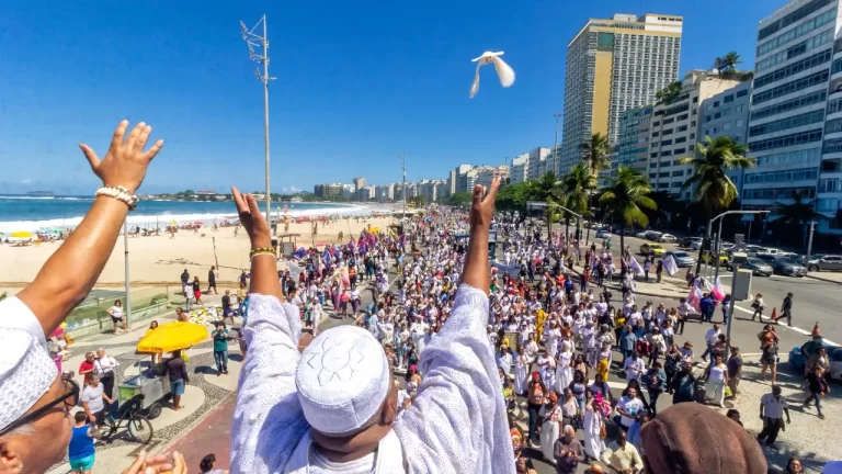 A praia de Copacabana receberá a 17ª Caminhada em Defesa da Liberdade Religiosa