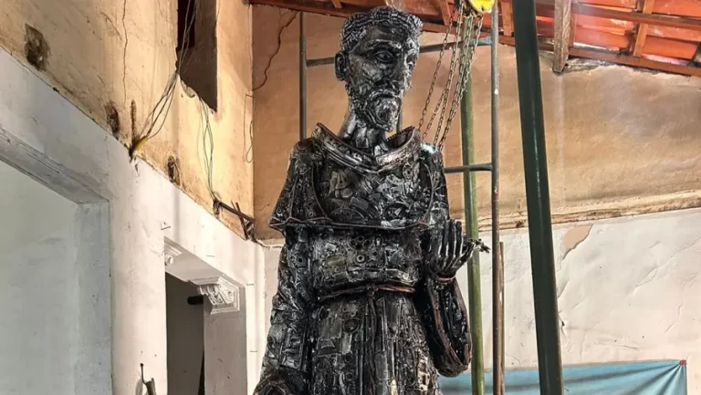 FORTALEZA RECEBE ESCULTURA DE SÃO FRANCISCO DE ASSIS EM OUTUBRO