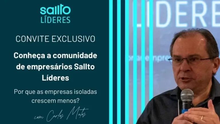Café com Líderes: Sallto realiza palestra com Carlos Matos sobre desenvolvimento de comunidades empresariais