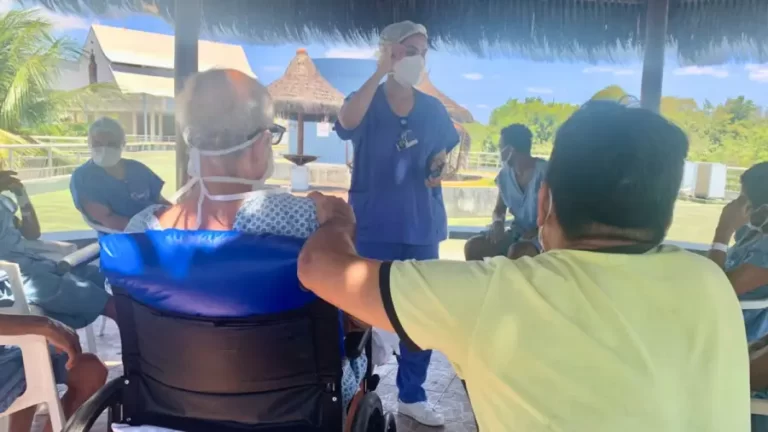 Casa de Cuidados do Ceará promove grupos para dar suporte à reabilitação de pacientes com tuberculose