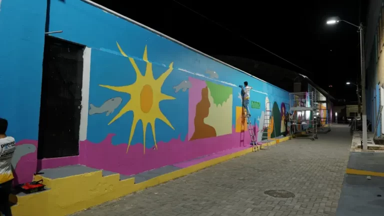 Festival de Arte Urbana marca o início do programa Escolas Criativas em Itapipoca