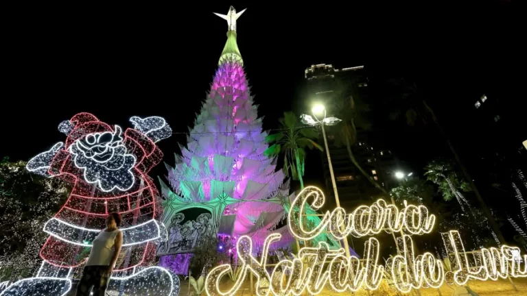 Árvores de redes do 28º Ceará Natal de Luz celebram a identidade e a cultura cearense