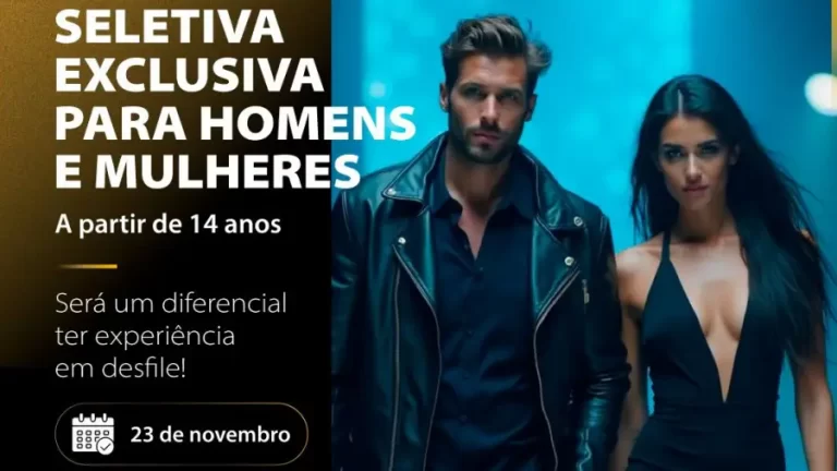 New Faces Conceito Lança Seletiva para Modelos com Foco em Eventos de Fim de Ano em Fortaleza