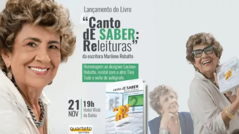 “Canto de Saber: Releituras” – Marilene Robatto transforma emoções e experiências em arte literária