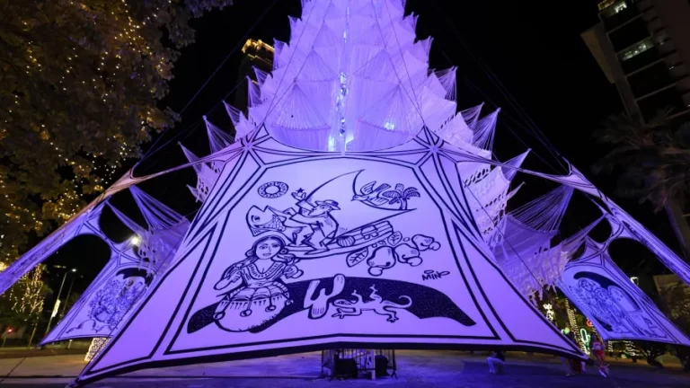 Ceará Natal de Luz na Praça Portugal tem apresentação de Nando Cordel
