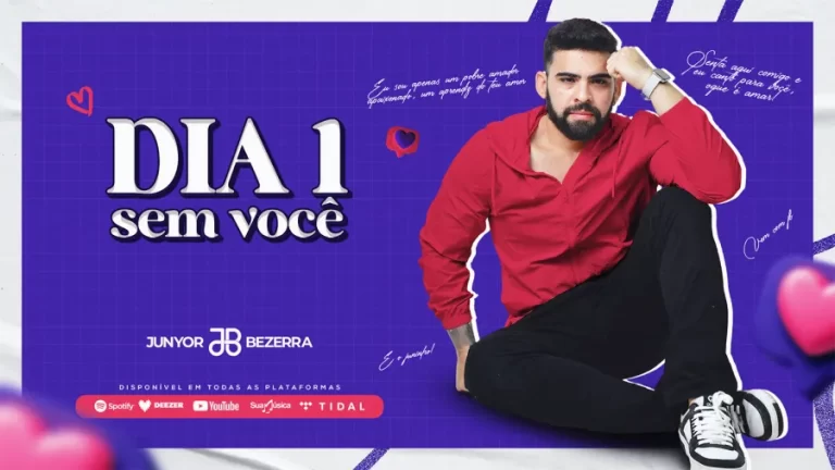 Junyor Bezerra lança versão apaixonante de ‘Dia 1’ no Estilo Forró