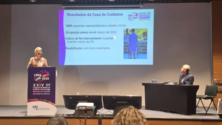 Equipe da Casa de Cuidados do Ceará apresenta projetos da unidade no Congresso Brasileiro de Geriatria e Gerontologia
