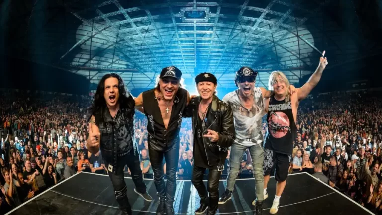 Scorpions no Qualistage Lenda do rock se apresenta em 21 de abril