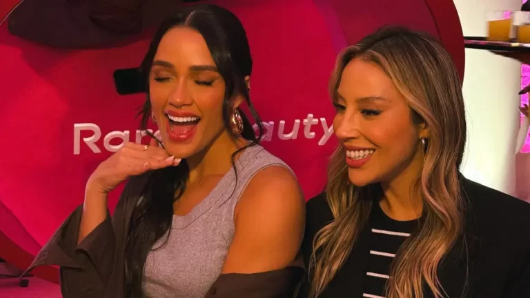 Eva Pacheco e Renata Saldanha marcam presença em evento na Rare Beauty em São Paulo