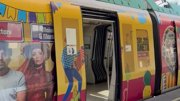 Linha Sul e VLT do Metrofor ganham identidade visual oficial do São João de Maracanaú 2025
