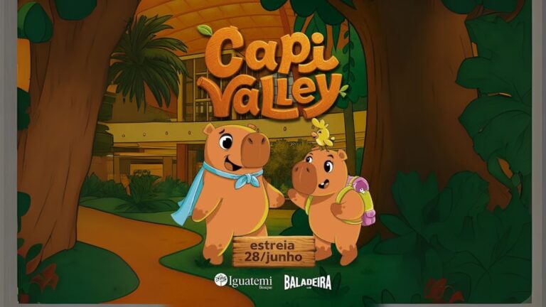 Capivalley estreia no Iguatemi Bosque com diversão e educação para crianças de 2 a 12 anos