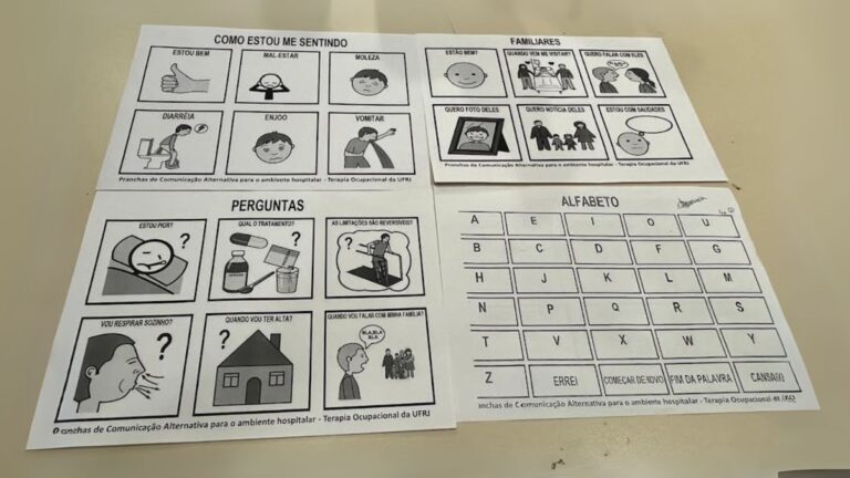 Comunicação alternativa auxilia pacientes na Casa de Cuidados do Ceará