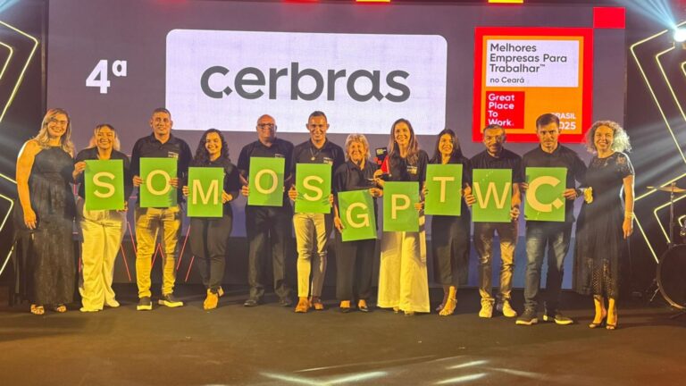 Cerbras é a 4ª melhor empresa para se trabalhar no Ceará, segundo GPTW 2025