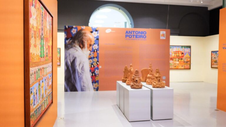 CAIXA Cultural Fortaleza encerra em 2 de novembro a exposição dedicada a Antonio Poteiro