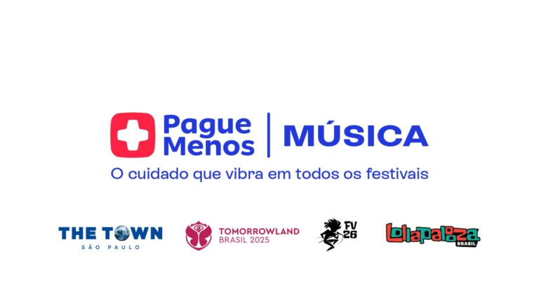 Pague Menos anuncia presença no Tomorrowland 2027, Lollapalooza e Festival de Verão