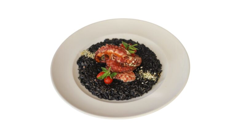 Polpo con Risotto al Nero di Seppia é destaque no Giro d’Italia do DOC