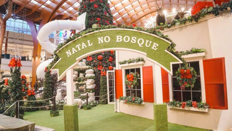 Iguatemi Bosque inaugura “Natal no Bosque” com mega tobogã e brinquedos gratuitos