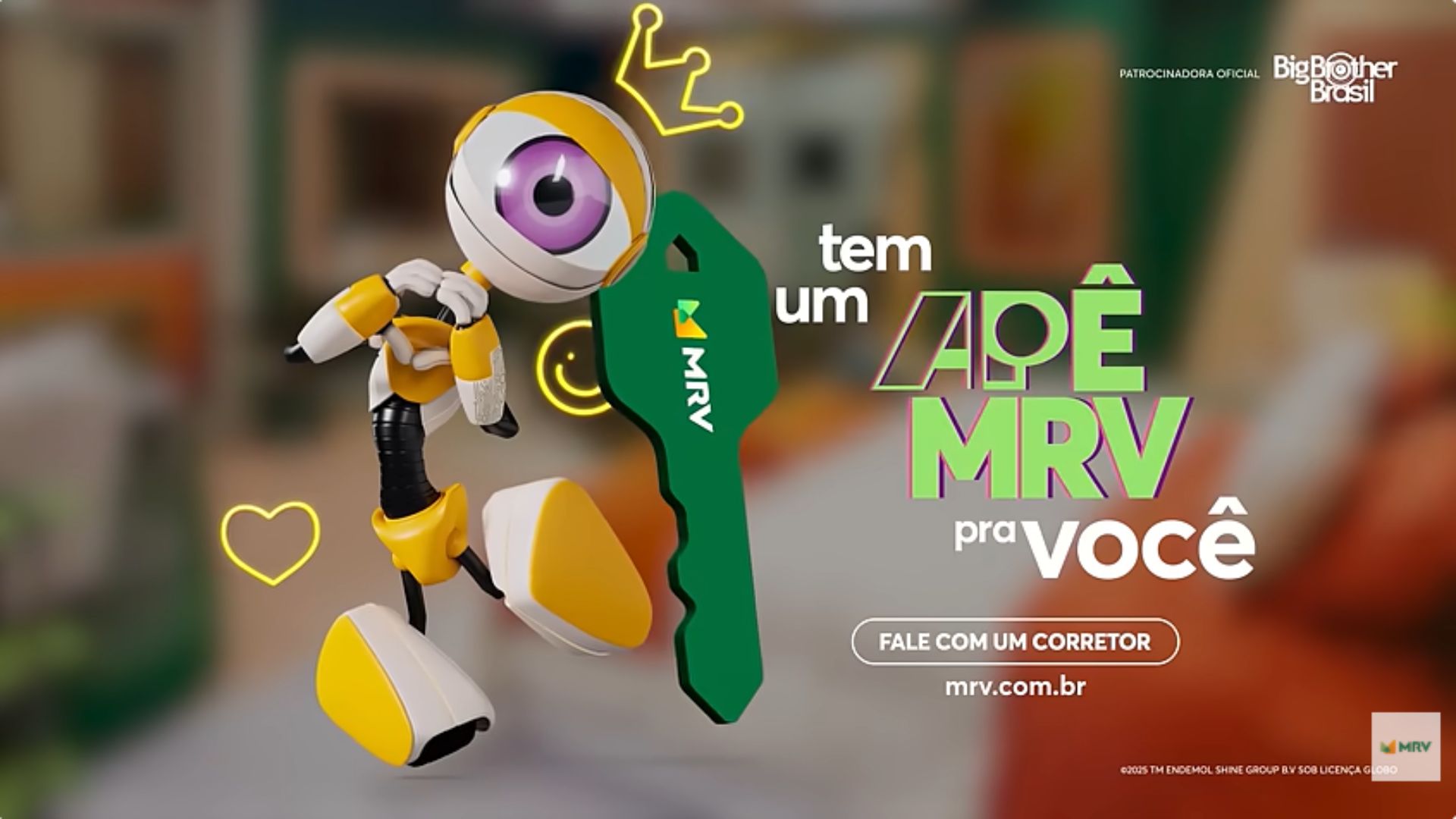 MRV confirma participação no BBB 26 com cota Turbinada do Líder