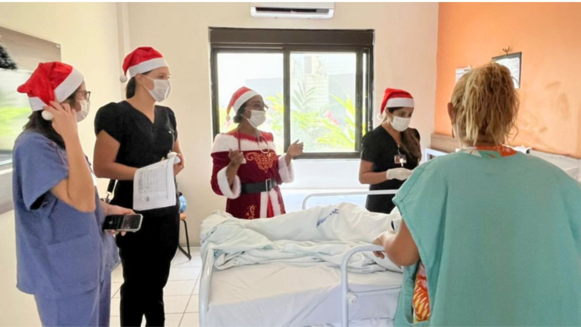 Ações natalinas marcam a semana de pacientes da Casa de Cuidados do Ceará