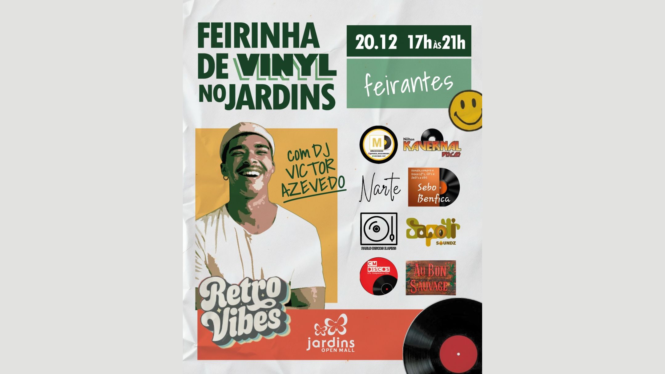Jardins Open Mall promove oficina natalina e atrações musicais nesta semana