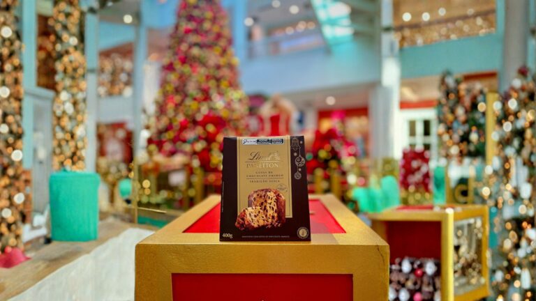 Shopping Parangaba lança promoção de Natal com panettone Lindt para compras a partir de R$ 500