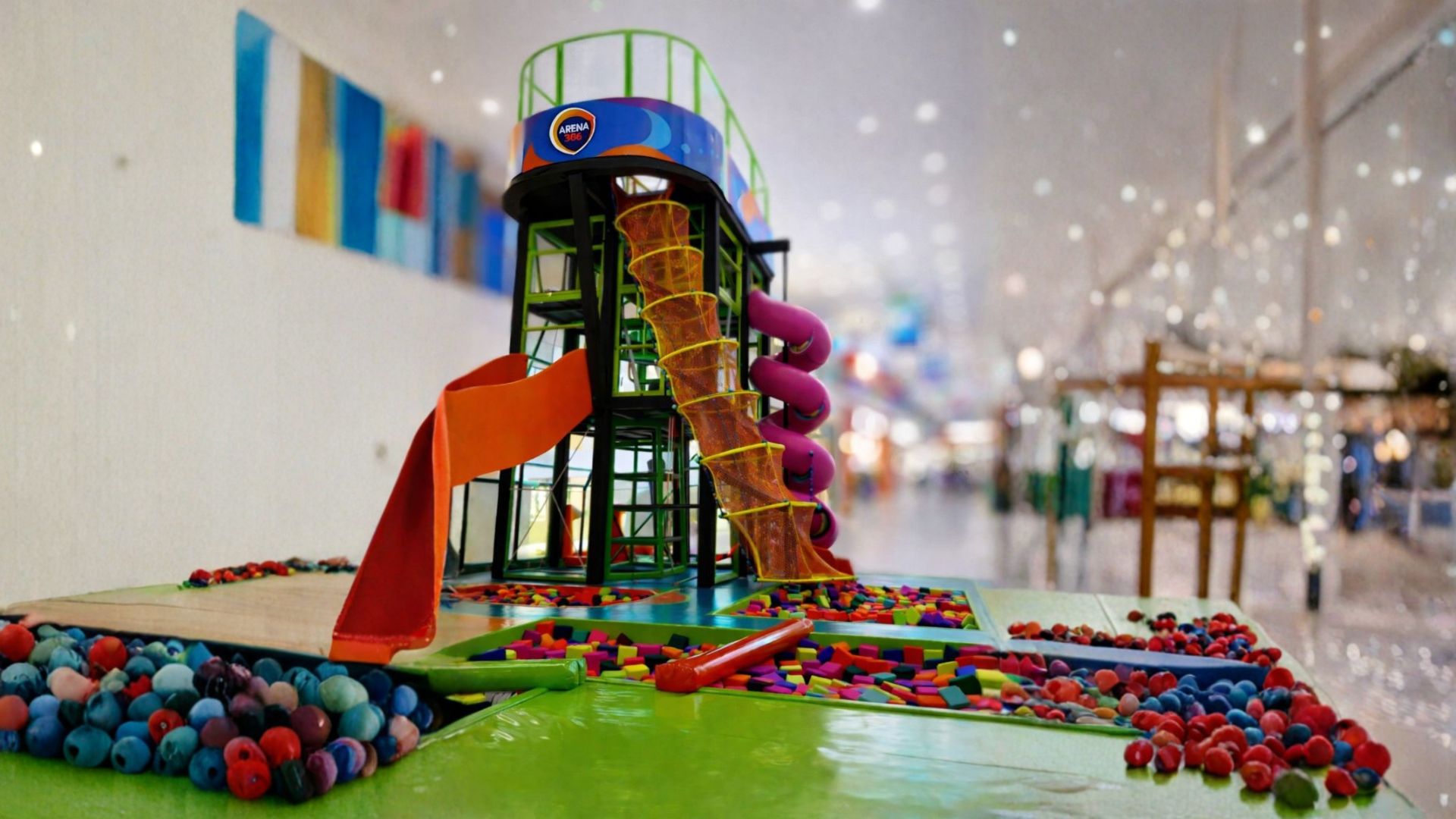 Shopping Parangaba inaugura Arena 360° com parque infantil até fevereiro