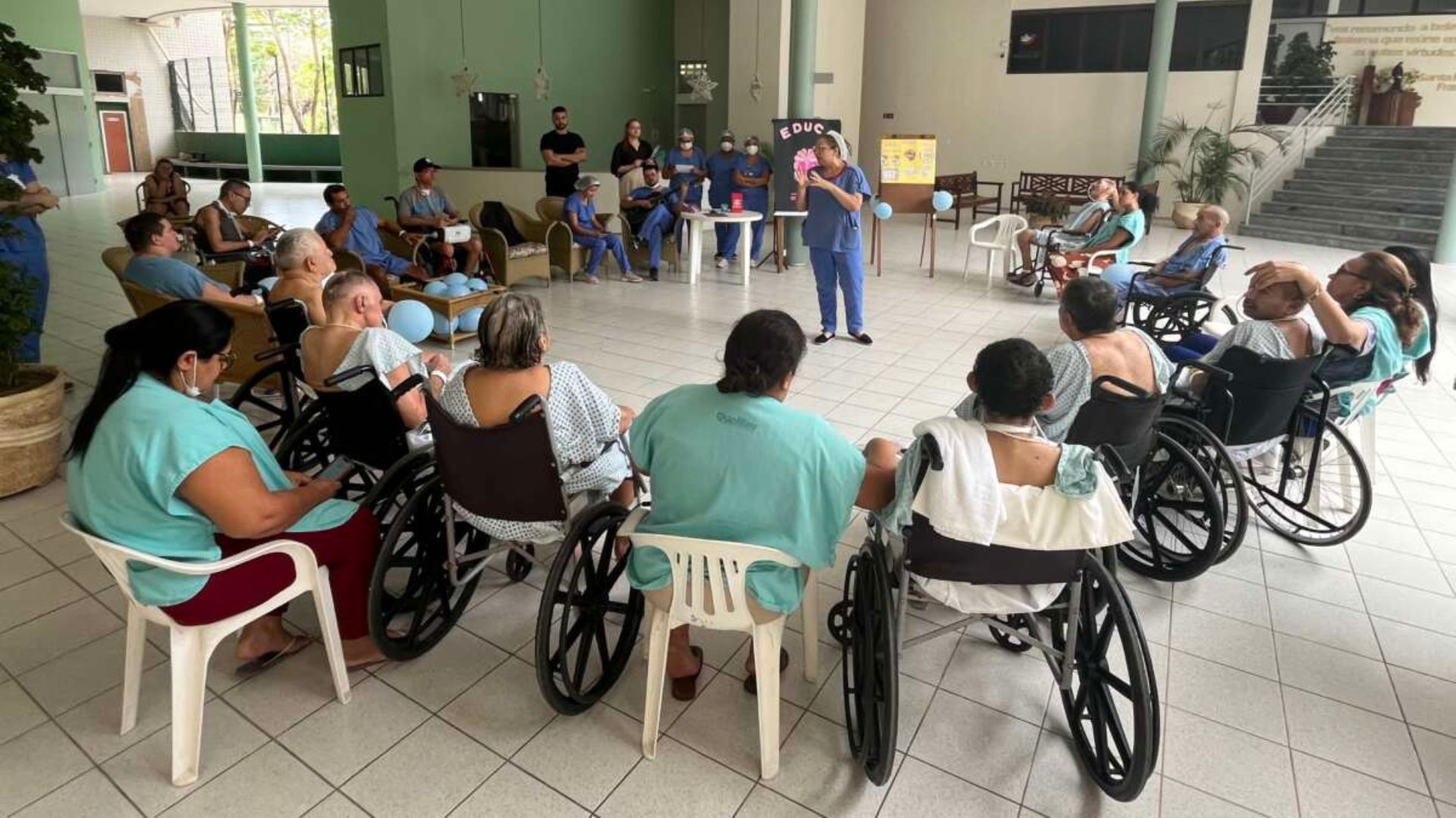 Casa de Cuidados lança grupo de orientação sobre AVC para pacientes e cuidadores