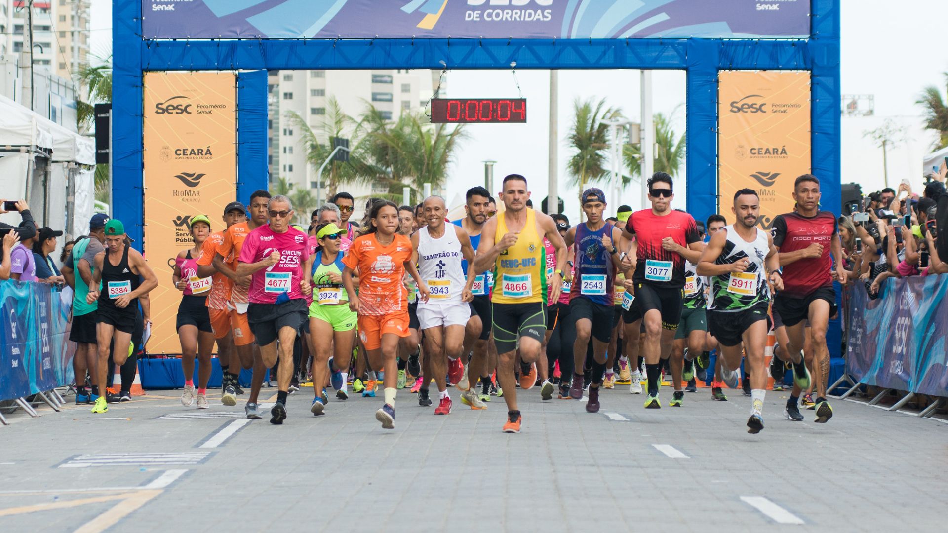 Inscrições abertas para o Circuito Sesc de Corridas em Fortaleza