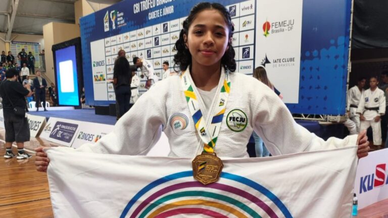 Judoca da Rede Cuca conquista título nacional em principal competição da base