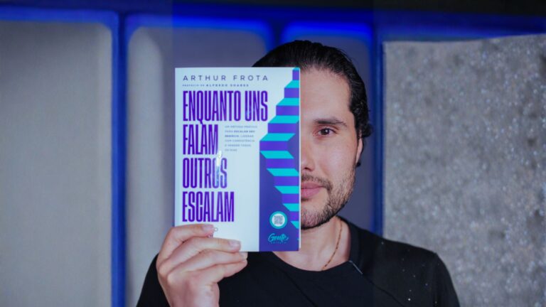 Arthur Frota apresenta livro sobre gestão e crescimento de empresas