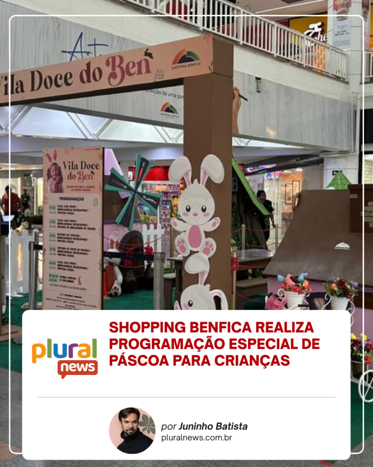 Shopping Benfica realiza programação especial de Páscoa para crianças