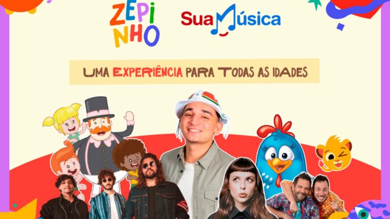 Zepinho estreia em Fortaleza com transmissão ao vivo e atrações infantis