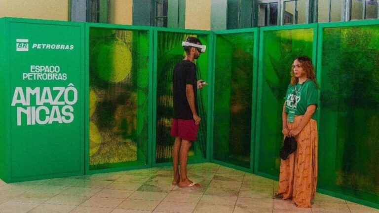 Exposição gratuita aposta em metaverso e realidade 3D no Ceará