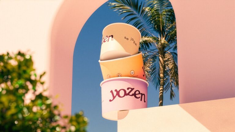 Marca de sorvetes Yozen adota nova identidade visual e foco no prazer