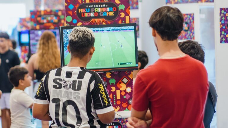 Exposição “Meu Primeiro Videogame” recebe torneios gratuitos até 26 de abril
