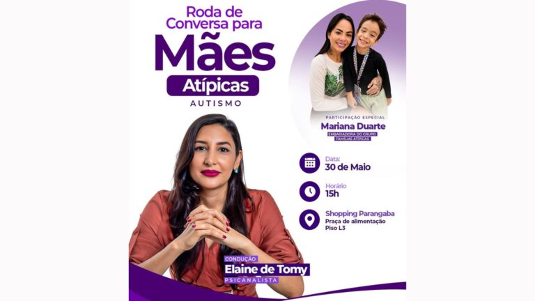 Instituto Revoar promove roda de conversa sobre maternidade atípica em Fortaleza