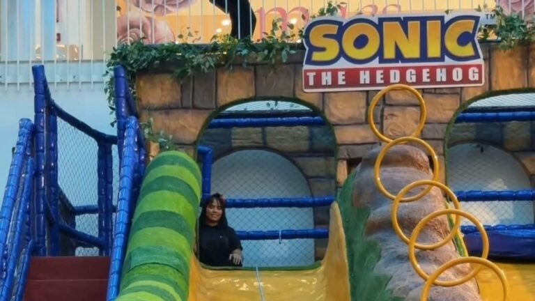 Sonic Mountain Park chega ao Shopping Parangaba com atrações para crianças