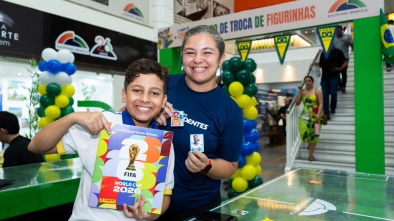 Shopping Benfica realiza encontro gratuito de troca de figurinhas