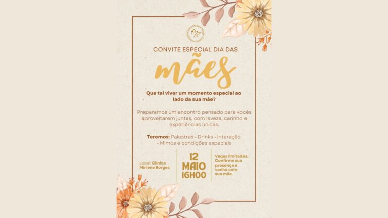 Clínica Mirlene Borges promove encontro especial de Dia das Mães com afeto, cuidado e experiências únicas